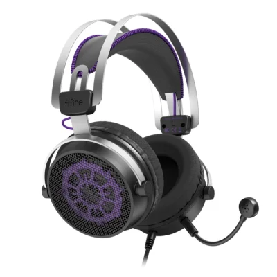 Fifine AmpliGame H18V 7.1 Surround Open-Back Oyuncu Kulaklığı - 2