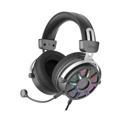 Fifine Ampligame H19 Mikrofonlu 7.1 RGB Oyuncu Kulaklığı - 1