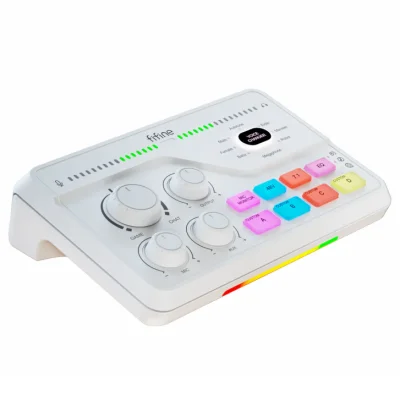 Fifine Ampligame SC8 USB Oyuncu Ses Mikseri - 1