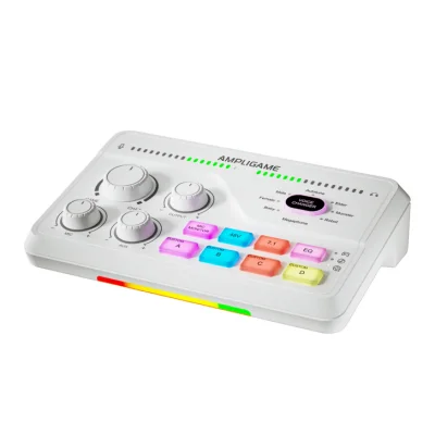 Fifine Ampligame SC8 USB Oyuncu Ses Mikseri - 2