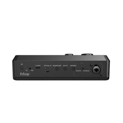 Fifine Ampligame SC8 USB Oyuncu Ses Mikseri - 7