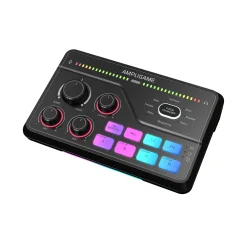 Fifine Ampligame SC8 USB Oyuncu Ses Mikseri - 4
