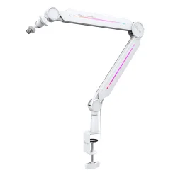 Fifine BM66 PRO RGB Masaüstü Yayıncı Mikrofon Standı Boom Arm - 2