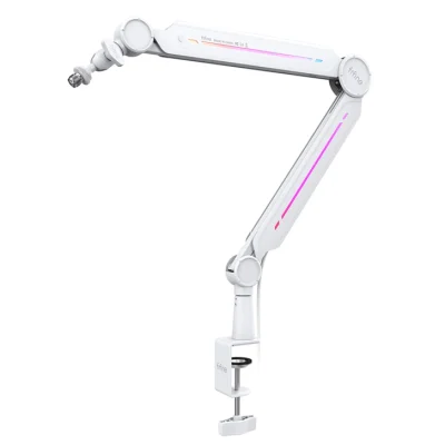 Fifine BM66 PRO RGB Masaüstü Yayıncı Mikrofon Standı Boom Arm - 2