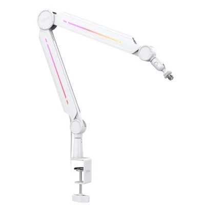 Fifine BM66 PRO RGB Masaüstü Yayıncı Mikrofon Standı Boom Arm - 3