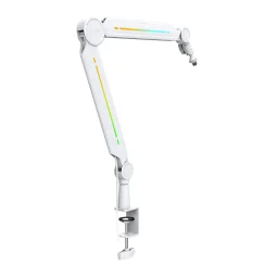 Fifine BM66 PRO RGB Masaüstü Yayıncı Mikrofon Standı Boom Arm - 4