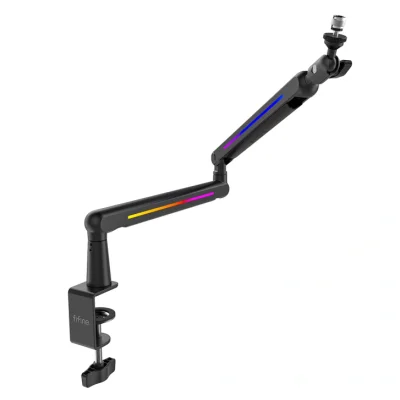 Fifine BM88 PRO Low-Profile RGB Masaüstü Mikrofon Standı - 5