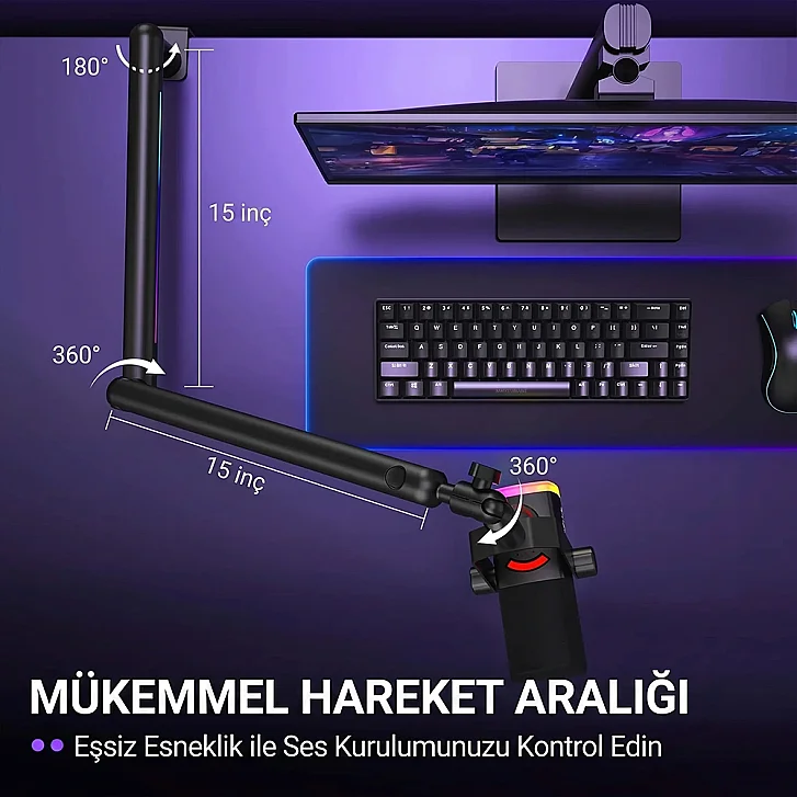Fifine BM88PRO Mikrofon Adaptör Uyumluluğu