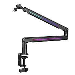 Fifine BM88PRO RGB Low Profile Masaüstü Mikrofon Standı - Fifine