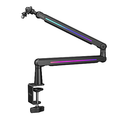 Fifine BM88PRO RGB Low Profile Masaüstü Mikrofon Standı - 1