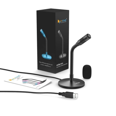 Fifine K050 USB Bilgisayar Mikrofonu - Yayıncı Mikrofonu - Youtuber Mikrofonu - 1