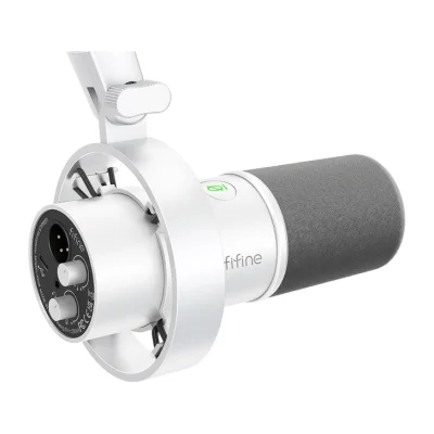 Fifine K688 USB - XLR Dinamik Yayıncı Youtuber Bilgisayar Oyuncu Stüdyo Mikrofonu - 2
