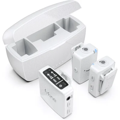 Fifine M9 Kablosuz Yaka Mikrofon Seti - 2 Kişilik Mikrofon Seti - 2