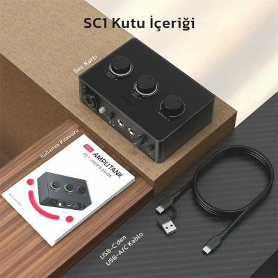 Fifine SC1 USB Ses Kartı - 6