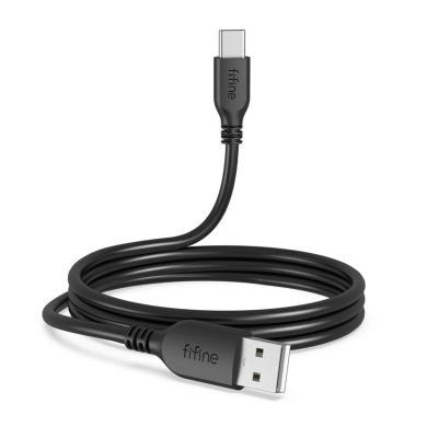 Fifine USB Type-C - Type-A Kablo (K658/K651 & AmpliGame A6/A6V/A6T/A8) - 1