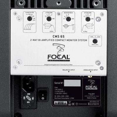 Focal CMS 65 Analog ve Aktif Hoparlör (Tek) - 3