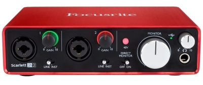 Focusrite Scarlett 2i2 MK2 Ses Kartı - 1