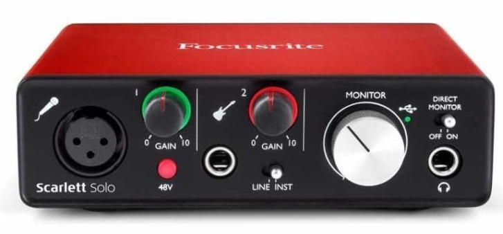  Focusrite Scarlett Solo MK2 Ses Kartı 