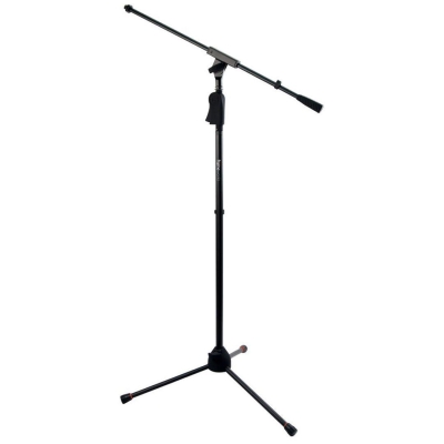 Gator Frameworks GFW-MIC-2110 | Deluxe Tripod Mic Stand with Single Section Boom - 1