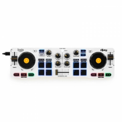 Hercules DJ Control Mix Beyaz (Algoriddim Yazılımı Hediye) - 1