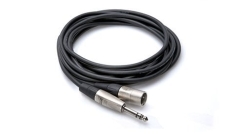 Hosa 1/4'' TRS - XLR (M) Profesyonel balanslı kablo 3 mt. - Hosa