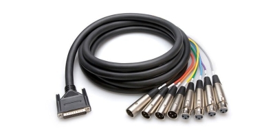 Hosa 8'li TRS-XLR AES/EBU Snake Kablo (5 mt) - 1