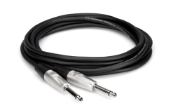 Hosa Pro 1/4''TS (M) - 1/4'' TS (M) Balanssız kablo 3 mt. - Hosa