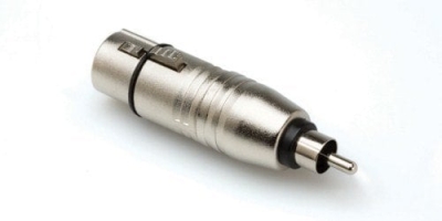 Hosa XLR (F) <-> RCA (M) çevirici - 1
