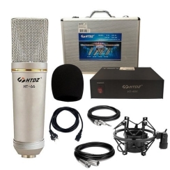 HTDZ HT-66 Geniş Diyafram Condenser Mikrofon Seti - 1