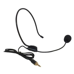 Kablolu Headset Mikrofon Jack: 3.5mm Dıştan Vidalı - Wöller