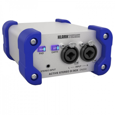 Klark Teknik DN-200 Aktif Stereo DI Box - 1