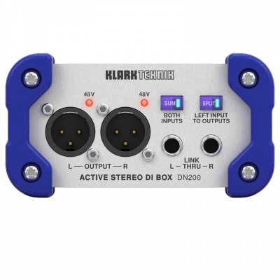 Klark Teknik DN-200 Aktif Stereo DI Box - 3