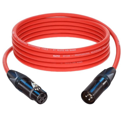 Klotz Neutrik XLR - XLR Bakır Balanslı Hoparlör Mikrofon Kablosu - 2