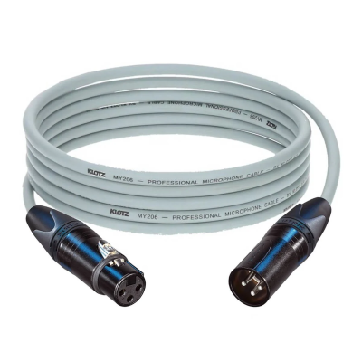 Klotz Neutrik XLR - XLR Bakır Balanslı Hoparlör Mikrofon Kablosu - 5
