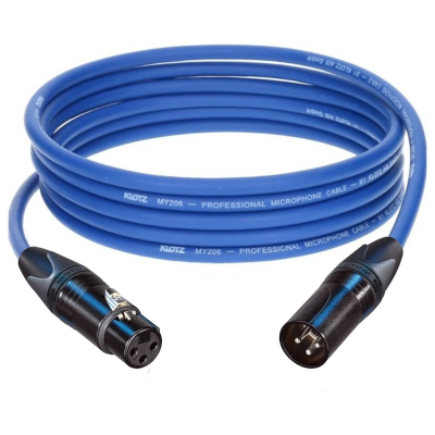 Klotz Neutrik XLR - XLR Bakır Balanslı Hoparlör Mikrofon Kablosu - 3