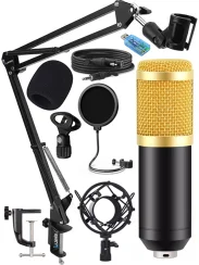 König BM 800 Condenser Mikrofon Yayın Seti - 1