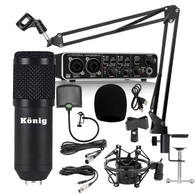 König BM800 Mikrofon Bilgisayar Kayıt Paketi - 1