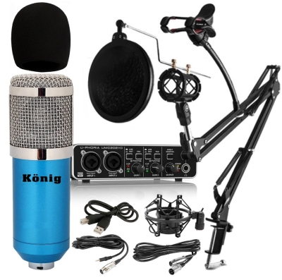 König BM800 Mikrofon Pop Filtre - Yayıncı Paketi - 2
