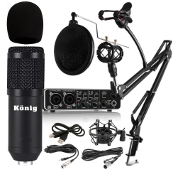 König BM800 Mikrofon Pop Filtre - Yayıncı Paketi - 4