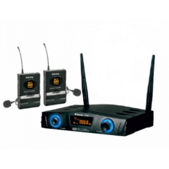 König K-312 2 YAKA UHF TELSİZ MİKROFON - König