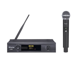 König K-401 EL Tek Kanal UHF Telsiz Mikrofon - König