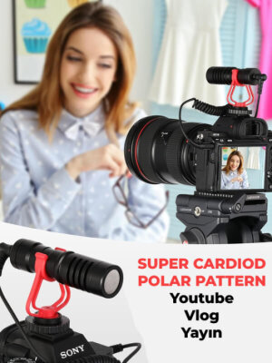 König K-CMR100 Shotgun Kamera Kayıt Mikrofonu - 2