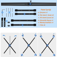 Larkin KS20X Klavye Org Standı Sehpası - 4