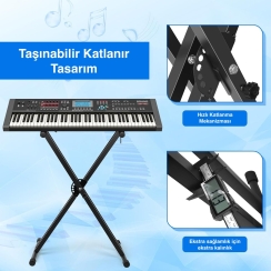 Larkin KS20X Klavye Org Standı Sehpası - 2