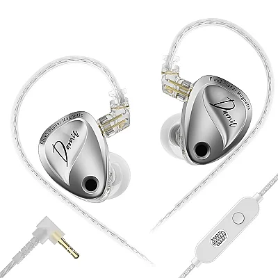 KZ Duonic Gamer Planar Manyetik + Dinamik Hibrit Hi-Fi IEM Kulak İçi Kulaklık - 1