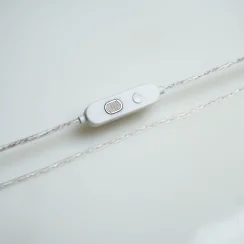 KZ M2 Çift Mikrofonlu Gümüş Kaplama Kulaklık Yükseltme Kablosu (3.5mm) - 4