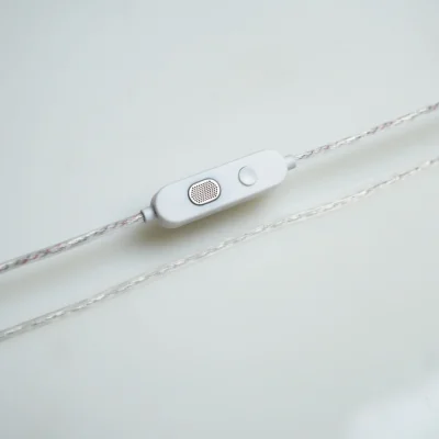 KZ M2 Çift Mikrofonlu Gümüş Kaplama Kulaklık Yükseltme Kablosu (3.5mm) - 4