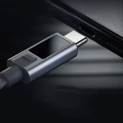 KZ M2 USB Type-C DSP/DAC Çift Mikrofonlu Gümüş Kaplama Yükseltme Kablosu - 9