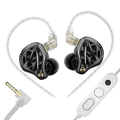 KZ Vibe X Çift Dinamik Sürücü Hi-Fi IEM Kulak İçi Kulaklık - 1