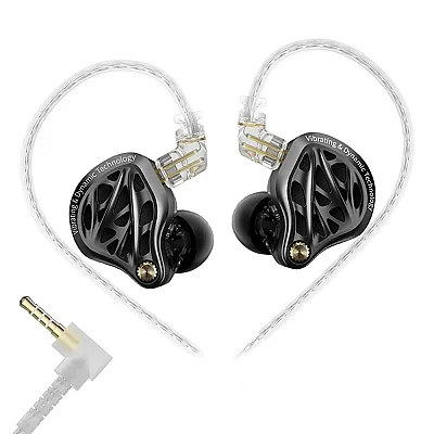 KZ Vibe X Çift Dinamik Sürücü Hi-Fi IEM Kulak İçi Kulaklık - 2